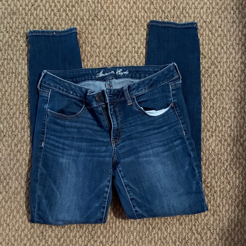 American Eagle Outfitters Dark Wash Skinny Jeggings